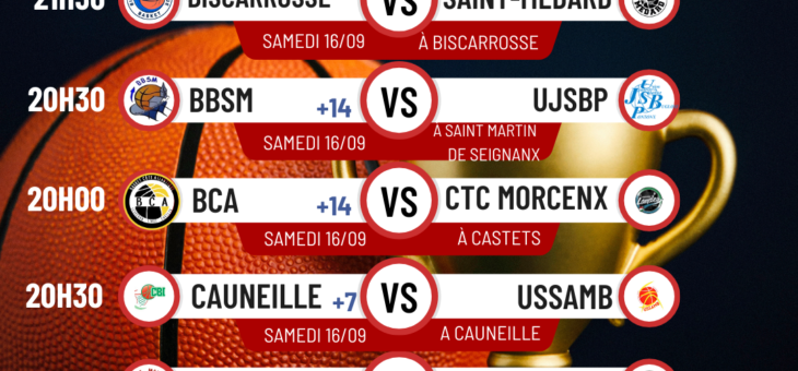 TOUR PRELIMINAIRE COUPE DES LANDES