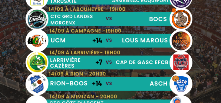 COUPE DES LANDES 2024-2025 / TOUR PRELIMINAIRE